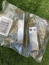 Pair carlisle chromed for sale  ASHFORD