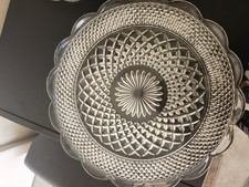 Crystal platter for sale  Rogersville