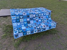 Patchwork quilt blanket for sale  LONDON