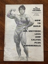 Franco Columbu LEGS & CALVES PLUS ABDOMINALS bodybuilding ORIGINAL booklet comprar usado Franco Columbu LEGS & CALVES PLUS ABDOMINALS bodybuilding ORIGINAL booklet comprar usado  Enviando para Brazil