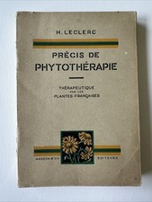 Précis phytothérapie leclerc d'occasion  Versailles