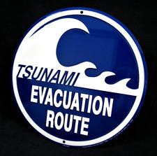 Tsunami evac route usato  Spedire a Italy