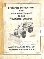 Allis chalmers tl645 for sale  USA