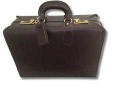Leather briefcase hard for sale  LONDON