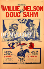 Pôster Austin Longhorn Ball 11 X 17 - Raro 1975 Live - Willie Nelson - Doug Sahm comprar usado  Enviando para Brazil