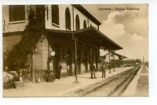 Cartolina lavezzola stazione usato  Italia