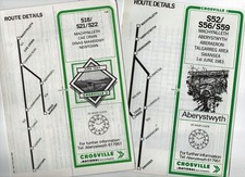 Crosville bus timetable for sale  FAKENHAM
