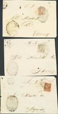 Anciennes Colonies Españolas. Port Rico. Sur Ant.16,Ant.25 (2) . 1869. Tri Avant segunda mano  Embacar hacia Argentina