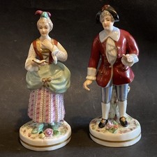 Couple figurines porcelaine d'occasion  Saint-Antoine-de-Breuilh