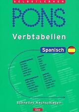 Pons verbtabellen spanisch gebraucht kaufen  Berlin