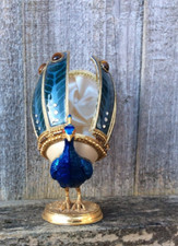 Peacock decorative egg for sale  AXMINSTER