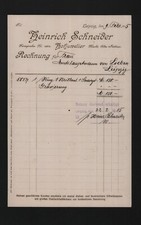 Leipzig rechnung 1915 gebraucht kaufen  Delitzsch