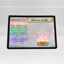 Jogo de cartas Harry Potter Hermione Granger Witch TCG holográfico 9/116 vintage 2001 comprar usado  Enviando para Brazil