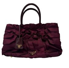 Prada burgundy tessuto for sale  SPENNYMOOR