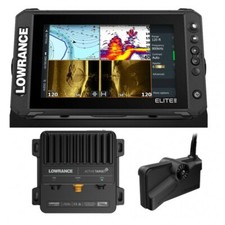 Pacote de sonar ao vivo Lowrance Elite FS 9 plotter cartográfico ActiveTarget 000-15774-001, usado comprar usado  Enviando para Brazil