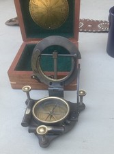 antique marine compass for sale  Millers Creek