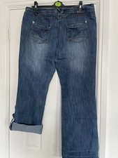 Blue denim slouch for sale  YEOVIL