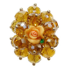 Bague cristal facettes d'occasion  Épinay-sur-Orge