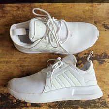 Tênis esportivo unissex juvenil infantil Adidas XPLR malha triplo branco tamanho 4.5 comprar usado  Enviando para Brazil