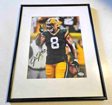 Usado, FOTO DE AÇÃO ESPORTIVA AUTOGRAFADA POR JOSH JACOBS GREEN BAY PACKERS 8 X 10 - CERTIFICADO DE AUTENTICIDADE comprar usado  Enviando para Brazil