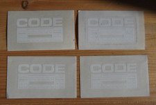 Aufkleber code radio gebraucht kaufen  Embsen