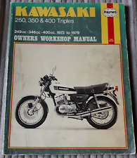 Haynes manual kawasaki for sale  ACCRINGTON