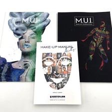 2 Kryolan M.U.I Make-Up International Magazines & 1 Kryolan Make-up Manual, usado comprar usado  Enviando para Brazil