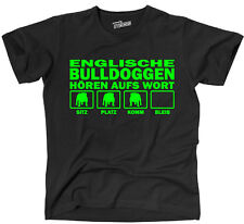 Hundemotiv shirt englische gebraucht kaufen  Waiblingen