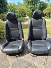 Pair leather seats for sale  WEST WICKHAM