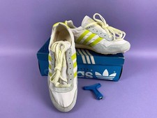 Adidas white lime for sale  COLEFORD