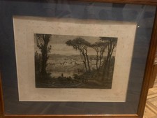 Eau forte scène d'occasion  Villepinte