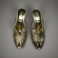 Zara gold strappy for sale  MAIDSTONE