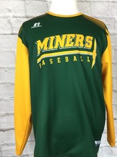 Usado, Camiseta de beisebol masculina grande Russell Athletic Miners comprar usado  Enviando para Brazil