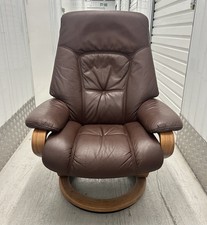 Himolla brown leather for sale  BRACKNELL