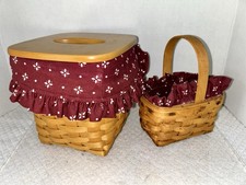 Longaberger set tissue for sale  Fontana