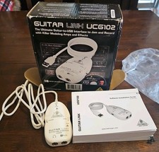 Usado, Guitarra Behringer Link UCG102 para USB sem CD  comprar usado  Enviando para Brazil