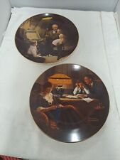 Norman rockwell plates for sale  SHIPLEY