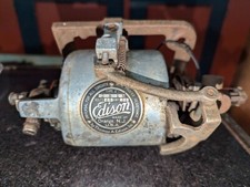 Usado, Edison Home Dictaphone Fonógrafo Motor Elétrico Antigo Tipo E com Governador Funciona comprar usado  Enviando para Brazil