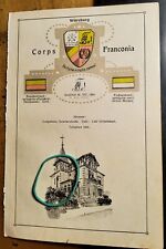 Corps franconia würzburg gebraucht kaufen  Laatzen