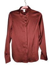 Satin button front for sale  Northridge