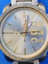 RELÓGIO MASCULINO %DIESEL DUPLO 51 TOM DOURADO AÇO INOXIDÁVEL CRONÓGRAFO DZ4268 comprar usado  Enviando para Brazil