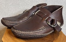 Leather ring moccasin for sale  New Britain
