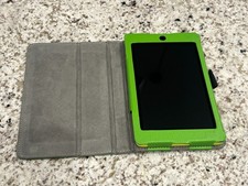Amazon Fire HD 6 (4ª Geração) Amarelo Citron, 8 GB e Pacote de Estojo de Couro Verde comprar usado  Enviando para Brazil