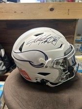 Adrian peterson signed for sale  Chana
