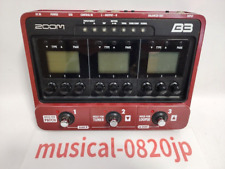 Pedal multiefecto simulador de efectos de graves y amplificador ZOOM B3 segunda mano  Embacar hacia Mexico