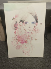 Vintage ikea canvas for sale  UK