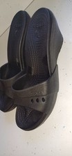 Ladies black crocs for sale  WIGAN