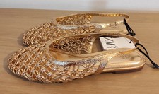 Zara metallic gold for sale  LEOMINSTER