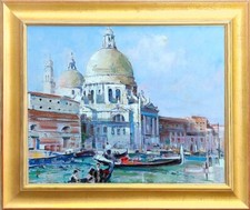 Venezia. dipinto vincenzo usato  Ariano Irpino