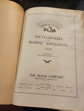 The McNab Encyclopedia of marine Appliances 1920 RARE Antique! Illustrated BX18 comprar usado  Enviando para Brazil